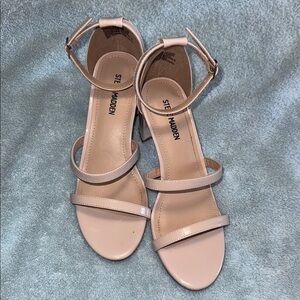 Steve Madden Blush Pink Strappy Heels